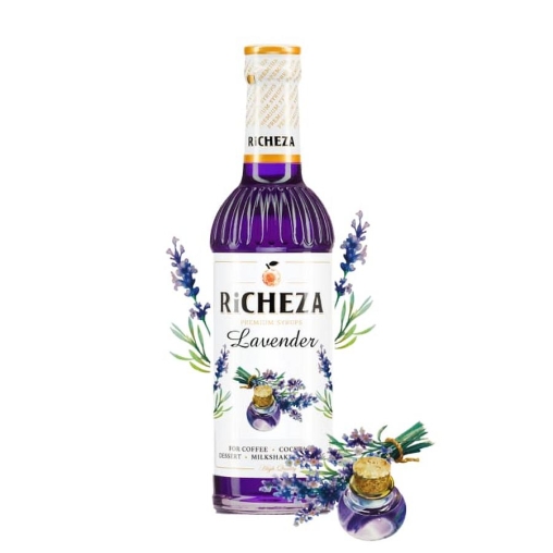 Сироп RiCHEZA Lavender Лаванда стекло 330 мл
