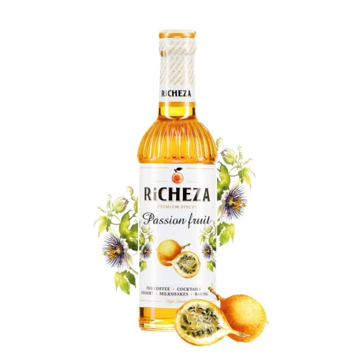Сироп RiCHEZA Passion Fruit Маракуйя стекло 330 мл