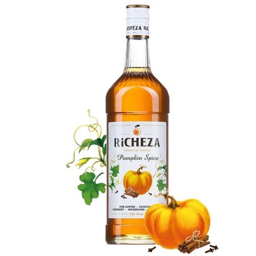 Сироп RiCHEZA Pumpkin Spice Пряная Тыква стекло 1000 мл