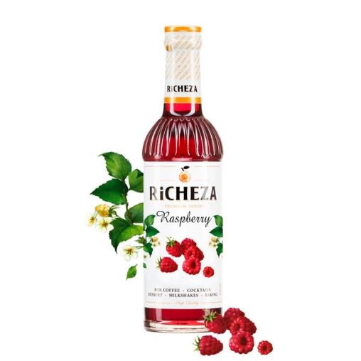 Сироп RiCHEZA Raspberry Малина стекло 330 мл