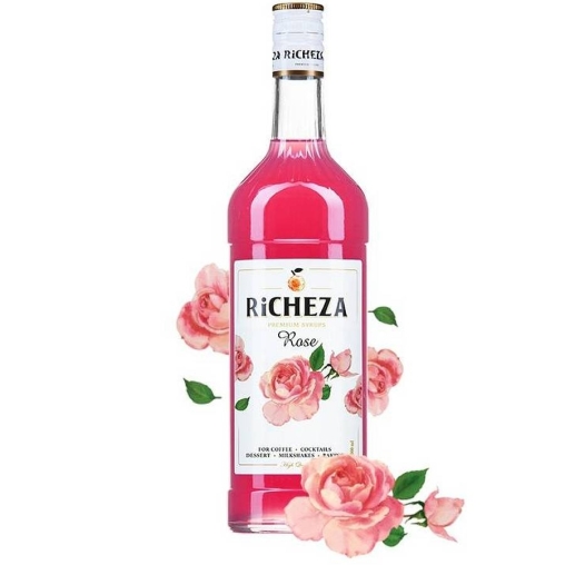 Сироп RiCHEZA Rose Роза стекло 1000 мл