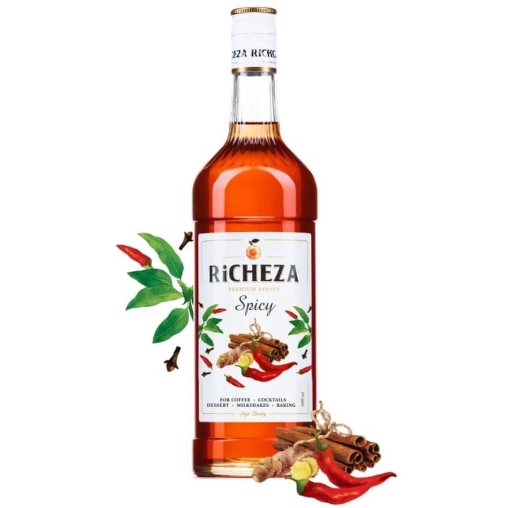 Сироп RiCHEZA Spicy Спайси стекло 1000 мл