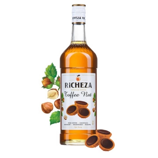Сироп RiCHEZA Toffi Nut Ирис Тоффи стекло 1000 мл