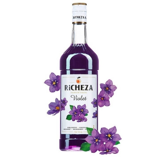 Сироп RiCHEZA Violet Фиалка стекло 1000 мл