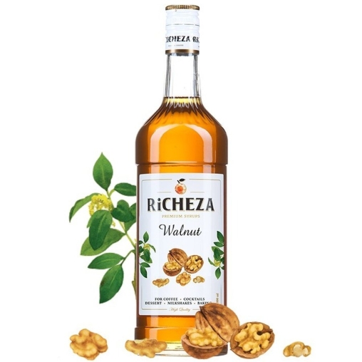Сироп RiCHEZA Walnut Грецкий орех стекло 1000 мл