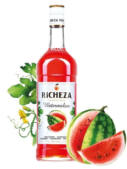 Сироп RiCHEZA Watermelon Арбуз стекло 1000 мл