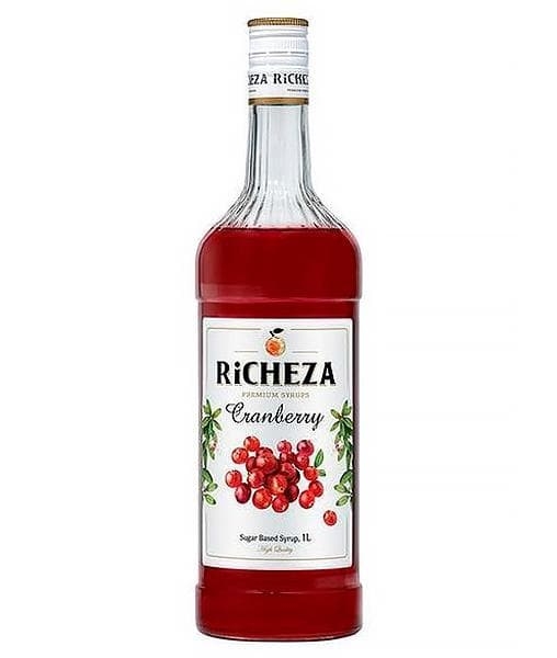 Сироп RiCHEZA Клюква "Cranberry" 1000 ml (1л)