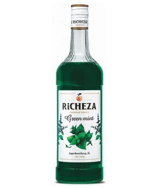 Сироп RiCHEZA Зеленая мята "Green Mint" 1000 ml (1л)
