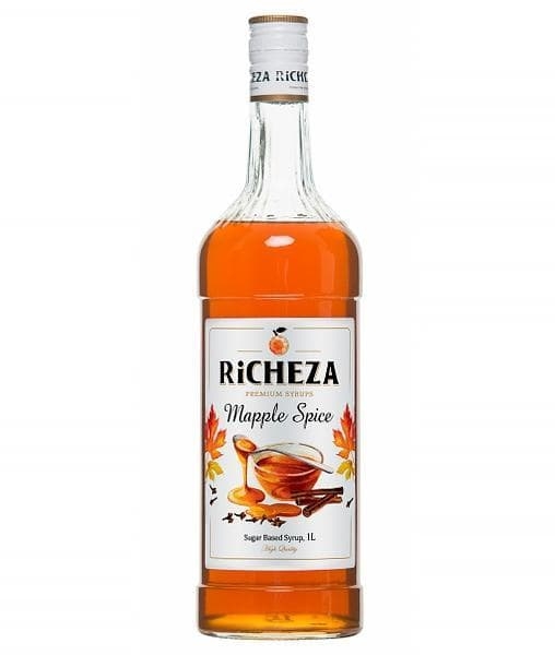 Сироп RiCHEZA Кленовый с пряностями "Maple Spicy" 1000 ml (1л)