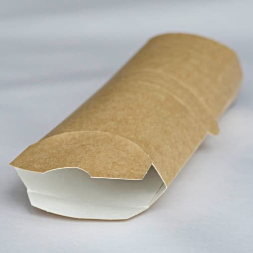 Упаковка для шаурмы картон Крафт 750 мл 70×55×200 мм