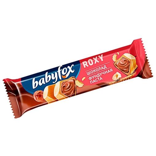 Вафельный батончик Babyfox Roxy Шоколад Ореховая паста 18,2 г