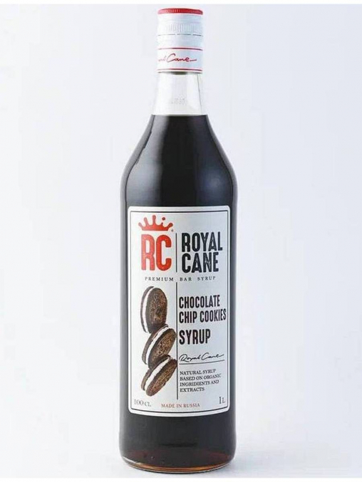 Сироп Royal Cane Chocolate chip cookies Шоколадное печенье стекло 1000 мл