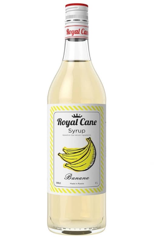 Сироп Royal Cane Banana Банан 1000 мл ПЭТ