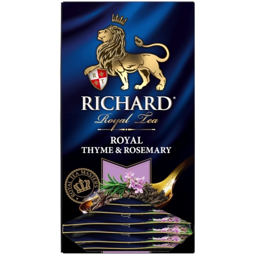 Чай черный Richard Royal Thyme & Rosemary аром. 25 саше × 2 г