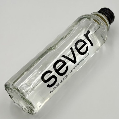 Вода питьевая Sever без газа 330 мл стекло