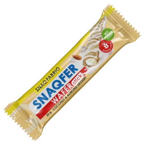 Snaq Fabriq SNAQFER Wafer stick вафельный стик Кокосово-миндальный десерт 20 г
