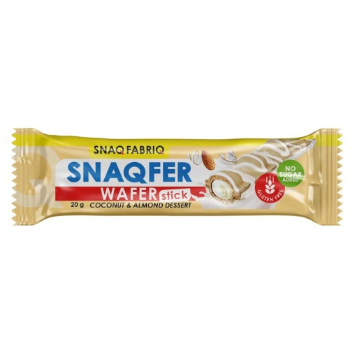Snaq Fabriq SNAQFER Wafer stick вафельный стик Кокосово-миндальный десерт 20 г