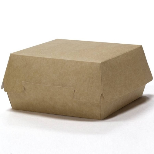 Коробка для бургера Kraft 120×120×70 мм