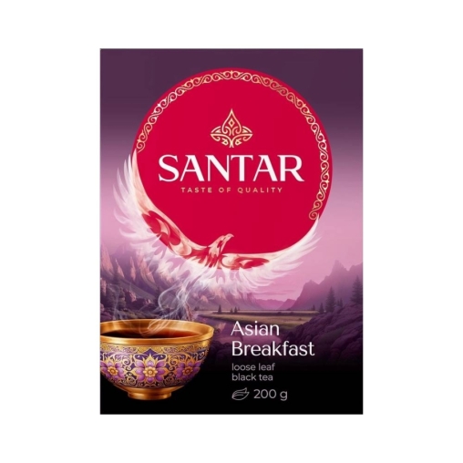 Чай черный Santar Asian Breakfast листовой 100 г
