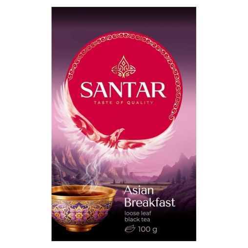 Чай черный Santar Asian Breakfast листовой 100 г