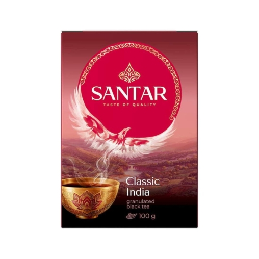 Чай черный SANTAR Classic India гранулированный 100 г