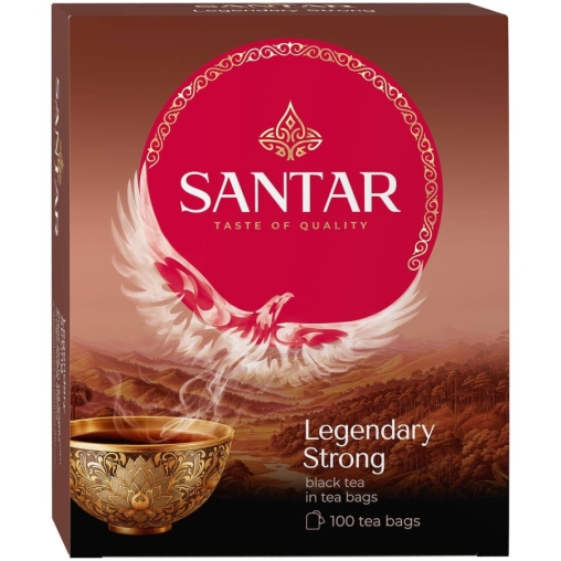Чай черный SANTAR Legendary Strong байховый 100 пак. × 2 г
