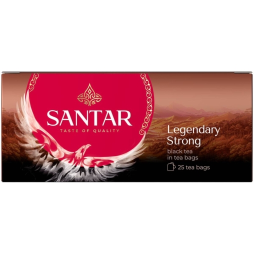 Чай черный SANTAR Legendary Strong байховый 25 пак. × 2 г Чай черный SANTAR Legendary Strong байховый 25 пак. × 2 г