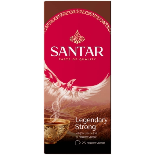 Чай черный SANTAR Legendary Strong байховый 25 пак. × 2 г