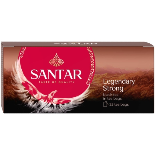 Чай черный SANTAR Legendary Strong байховый 25 пак. × 2 г