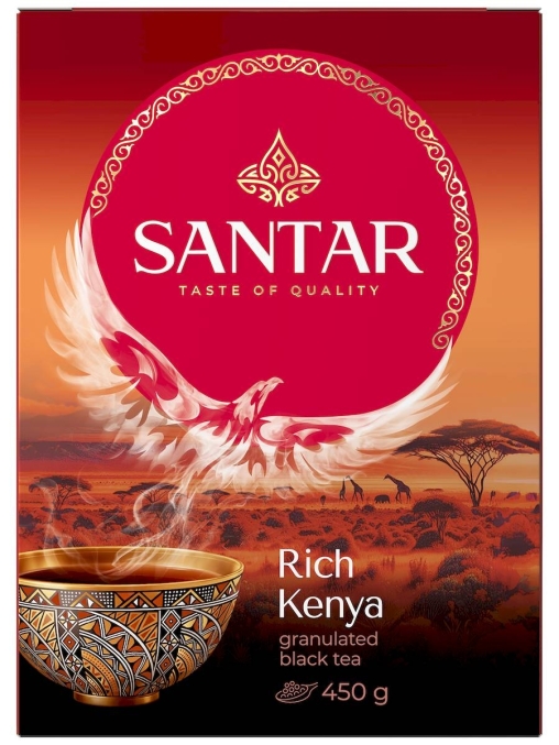 Чай черный SANTAR Rich Kenya гранулированный 450 г Чай черный SANTAR Rich Kenya гранулированный 450 г