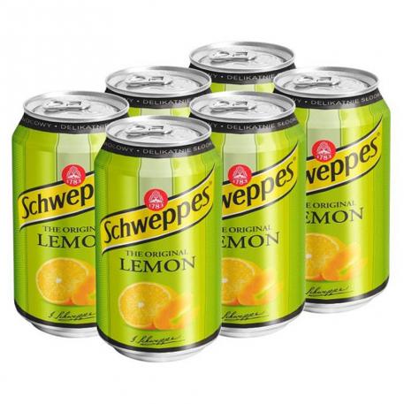 Schweppes Лимон 330 мл ж/б