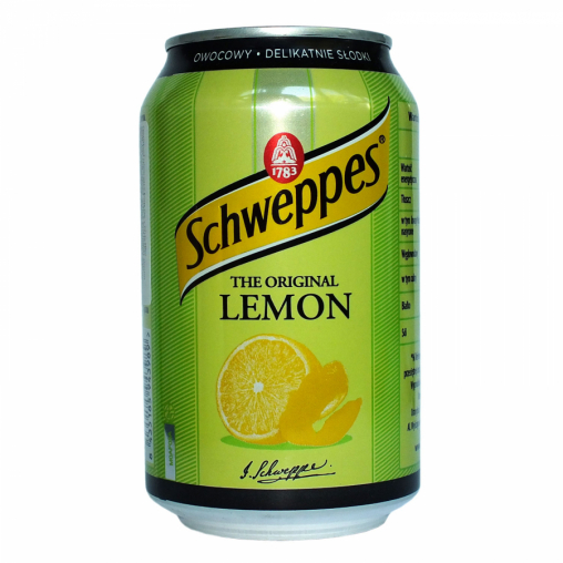 Schweppes Лимон 330 мл ж/б