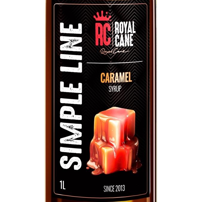 Сироп Royal Cane Simple Line Карамель стекло 1000 мл