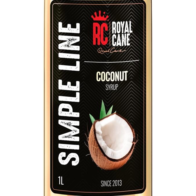 Сироп Royal Cane Simple Line Кокос стекло 1000 мл