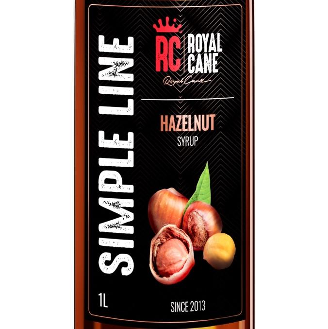 Сироп Royal Cane Simple Line Лесной Орех стекло 1000 мл