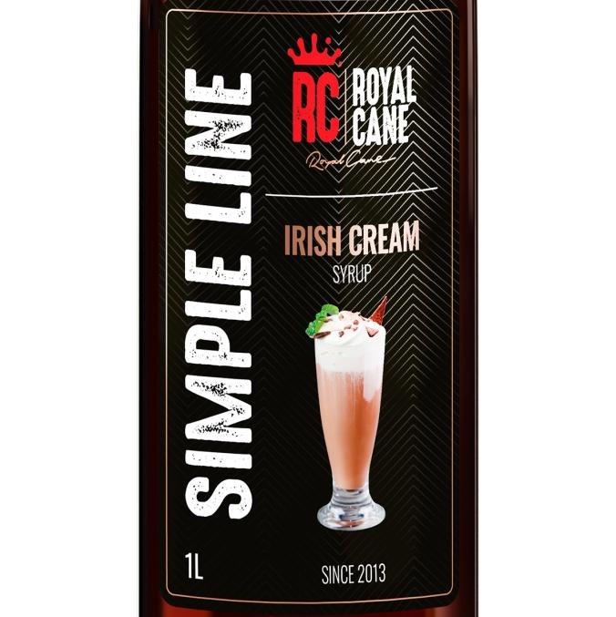 Сироп Royal Cane Simple Line Ирландский Крем стекло 1000 мл