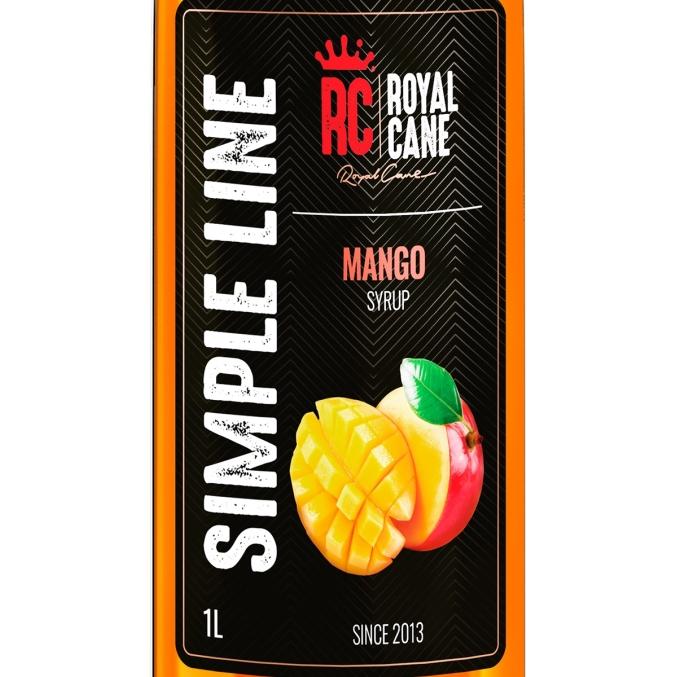 Сироп Royal Cane Simple Line Манго стекло 1000 мл