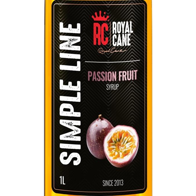 Сироп Royal Cane Simple Line Маракуйя стекло 1000 мл