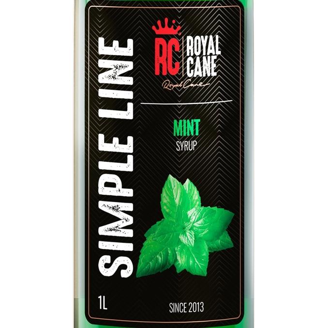 Сироп Royal Cane Simple Line Мята стекло 1000 мл