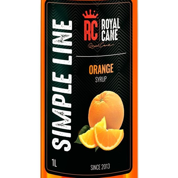 Сироп Royal Cane Simple Line Апельсин стекло 1000 мл