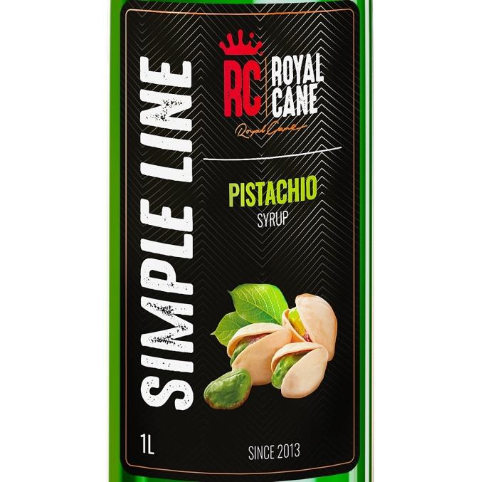 Сироп Royal Cane Simple Line Фисташка стекло 1000 мл