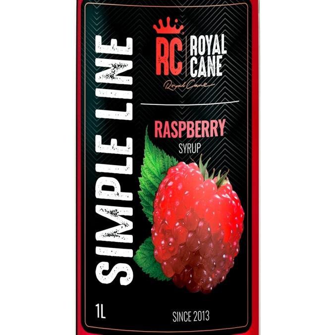 Сироп Royal Cane Simple Line Малина стекло 1000 мл