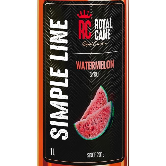 Сироп Royal Cane Simple Line Арбуз стекло 1000 мл