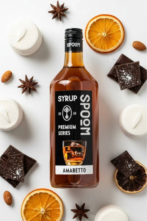 Сироп Spoom Amaretto Амаретто стекло 1000 мл