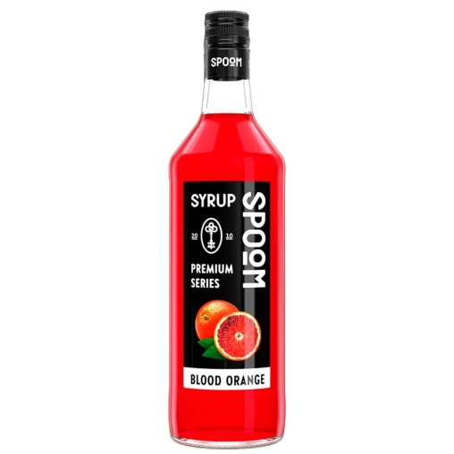 Сироп Spoom Blood Orange Красный Апельсин стекло 1000 мл