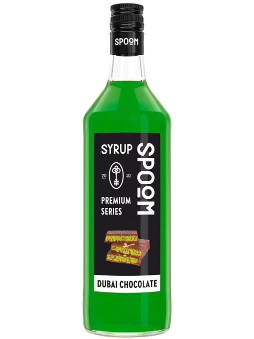 Сироп Spoom Dubai Chocolate Дубайский шоколад стекло 1000 мл