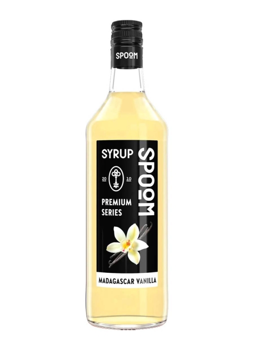 Сироп Spoom Madagascar Vanilla Мадагаскарская Ваниль стекло 1000 мл