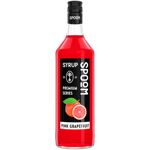 Сироп Spoom Pink Grapefruit Розовый грейпфрут стекло 1000 мл