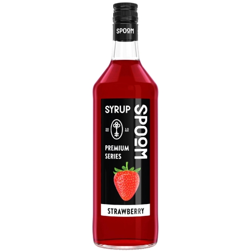 Сироп Spoom Strawberry Клубника стекло 1000 мл