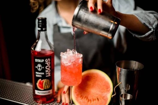 Сироп Spoom Watermelon Арбуз стекло 1000 мл